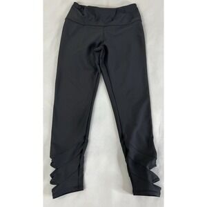 Old‎ Navy Black Powersoft High Rise Compression Black Athletic Leggings Large
